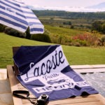 Lacoste Strandtuch L Retro